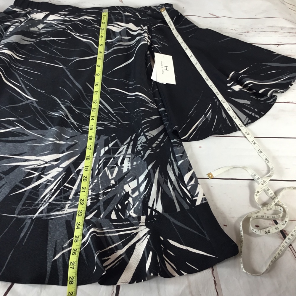 H Halston Off The Shoulder Mini Dress Size 0 - Picture 5 of 7